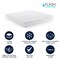 Flash Furniture Cloud Green Tea Cooling Gel 3-Layer Memory Foam 10in. King Mattress in a Box, Washable Cover CL-MFB3L-10-K-GG - alternate 8